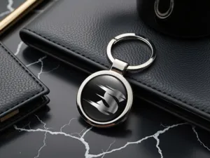 Keychain Minimal Design Custom Finish